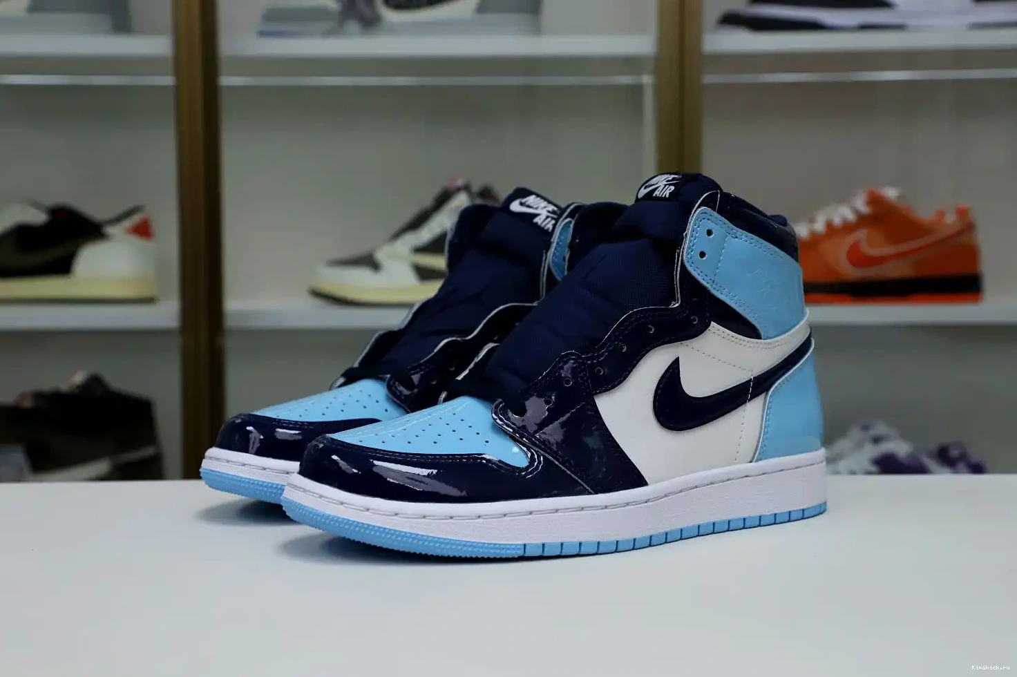 'BLUE 1 RETRO AIR OG JORDAN WMNS CHILL' Kimikick HIGH 0408